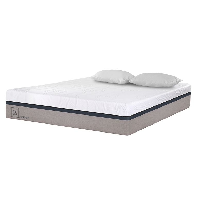 CIC Colchón Balance 2 plazas x 1.90mt + 2 Almohadas