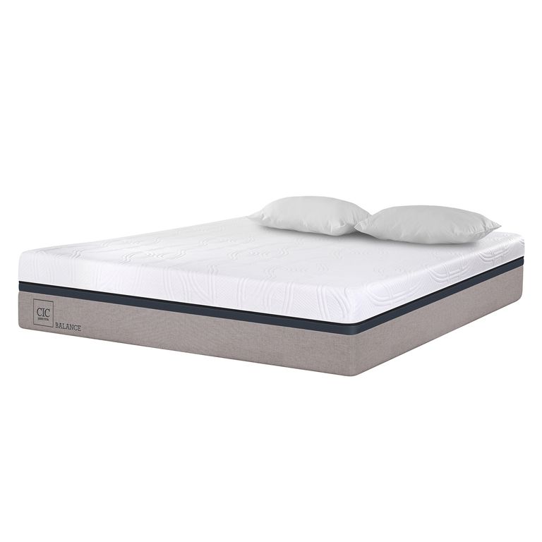 CIC Colchón Balance 2 plazas x 2.00mt +Almohadas