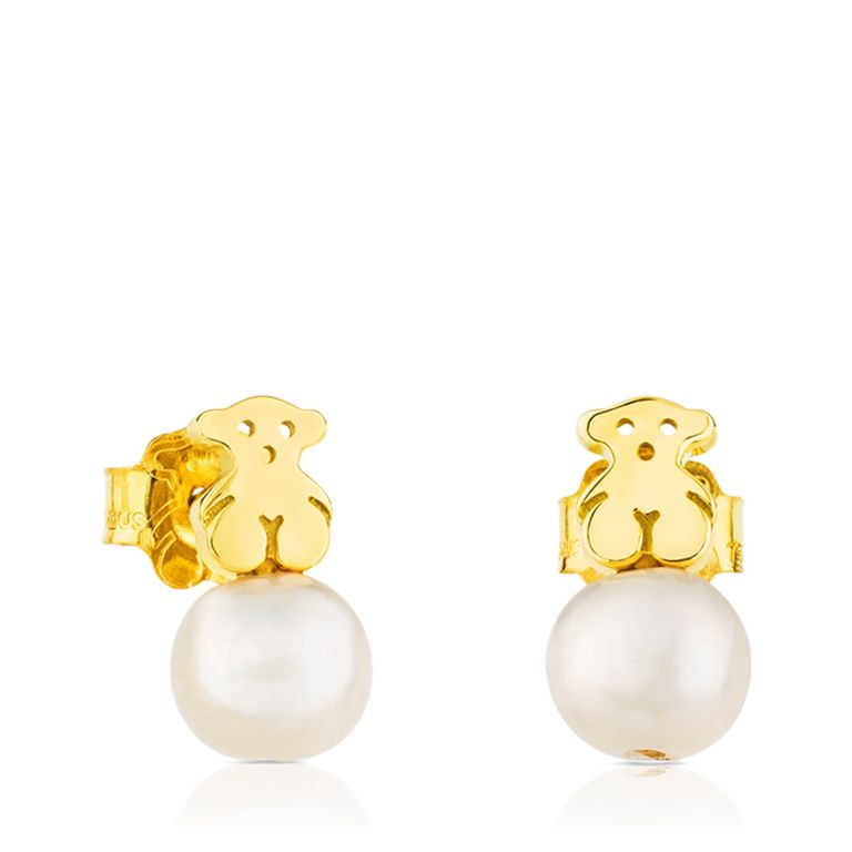 Aros Puppies de Oro Mujer