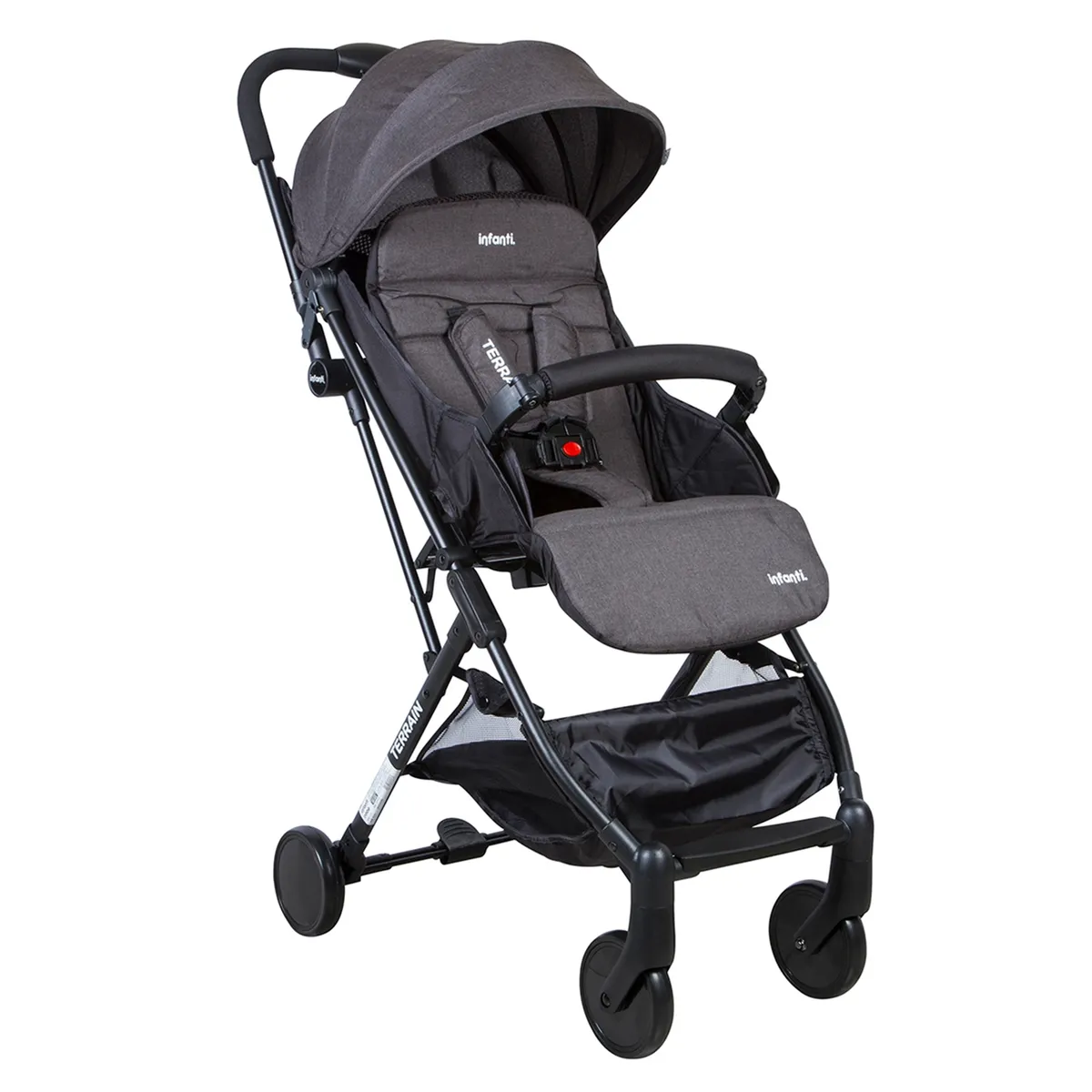 INFANTI - Coche Paseo Terrain Black Infanti