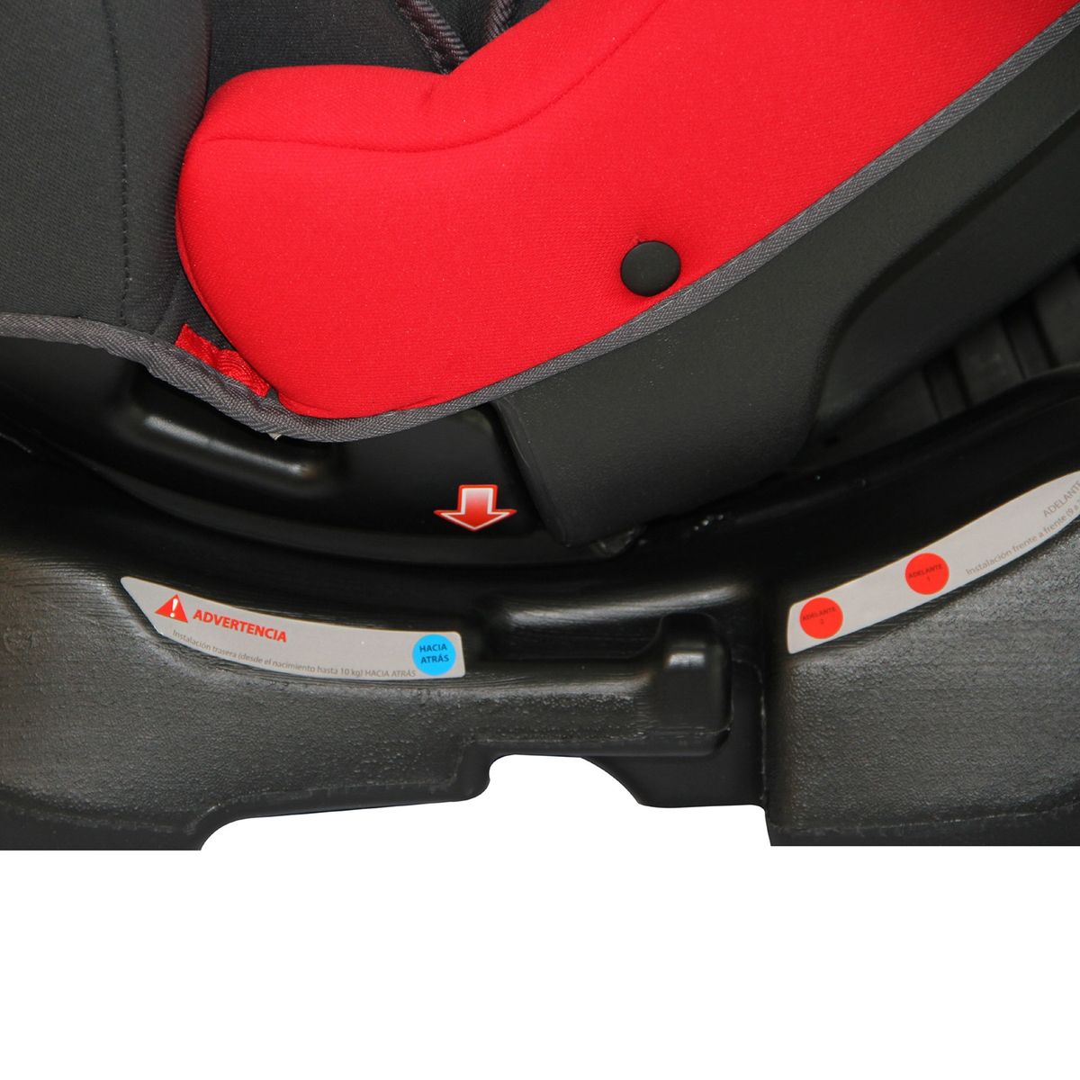 BEBEGLO - Bebeglo Silla De Auto Convertible Rojo Bxs-213