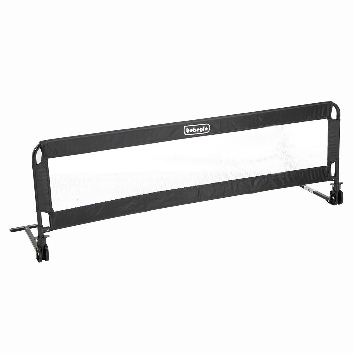 BEBEGLO - Baranda De Cama Box Spring Negra Bebeglo