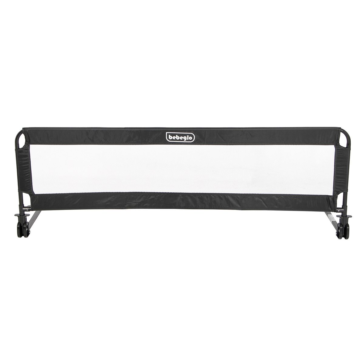 BEBEGLO - Baranda De Cama Box Spring Negra Bebeglo