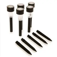 BAZAR DOMINGA - Accesorio Pack De 5 Estacas Solares Led