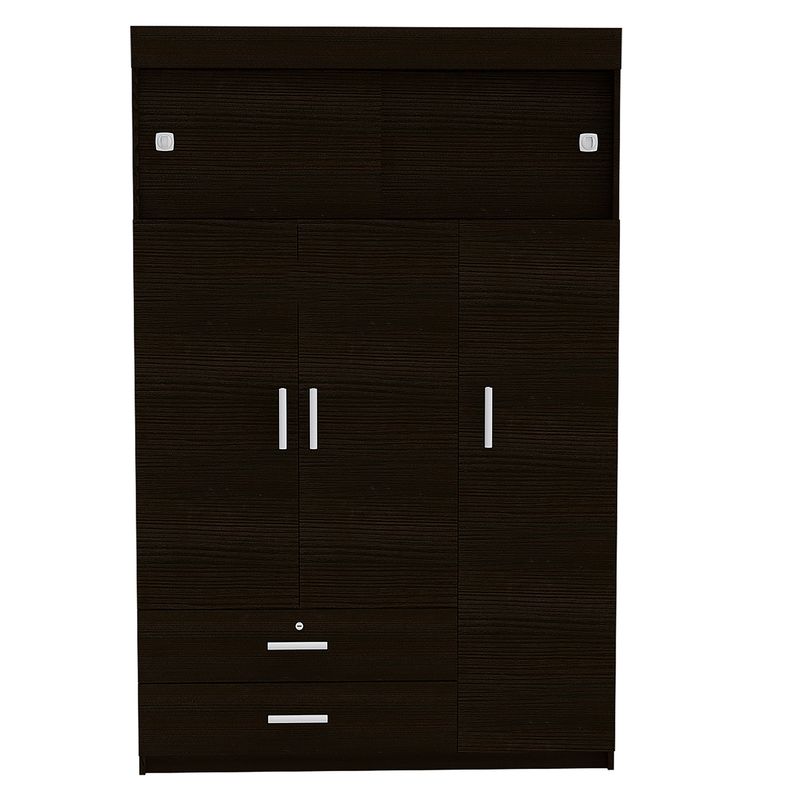 TUHOME - Clóset Manila 5 Puertas Wengue Tuhome
