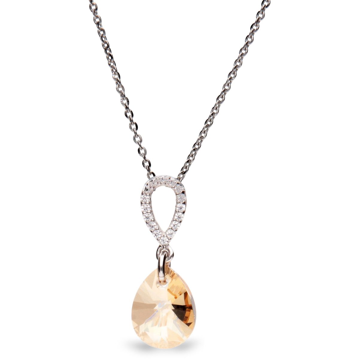 SPARK - Collar Pear Drop Dorado