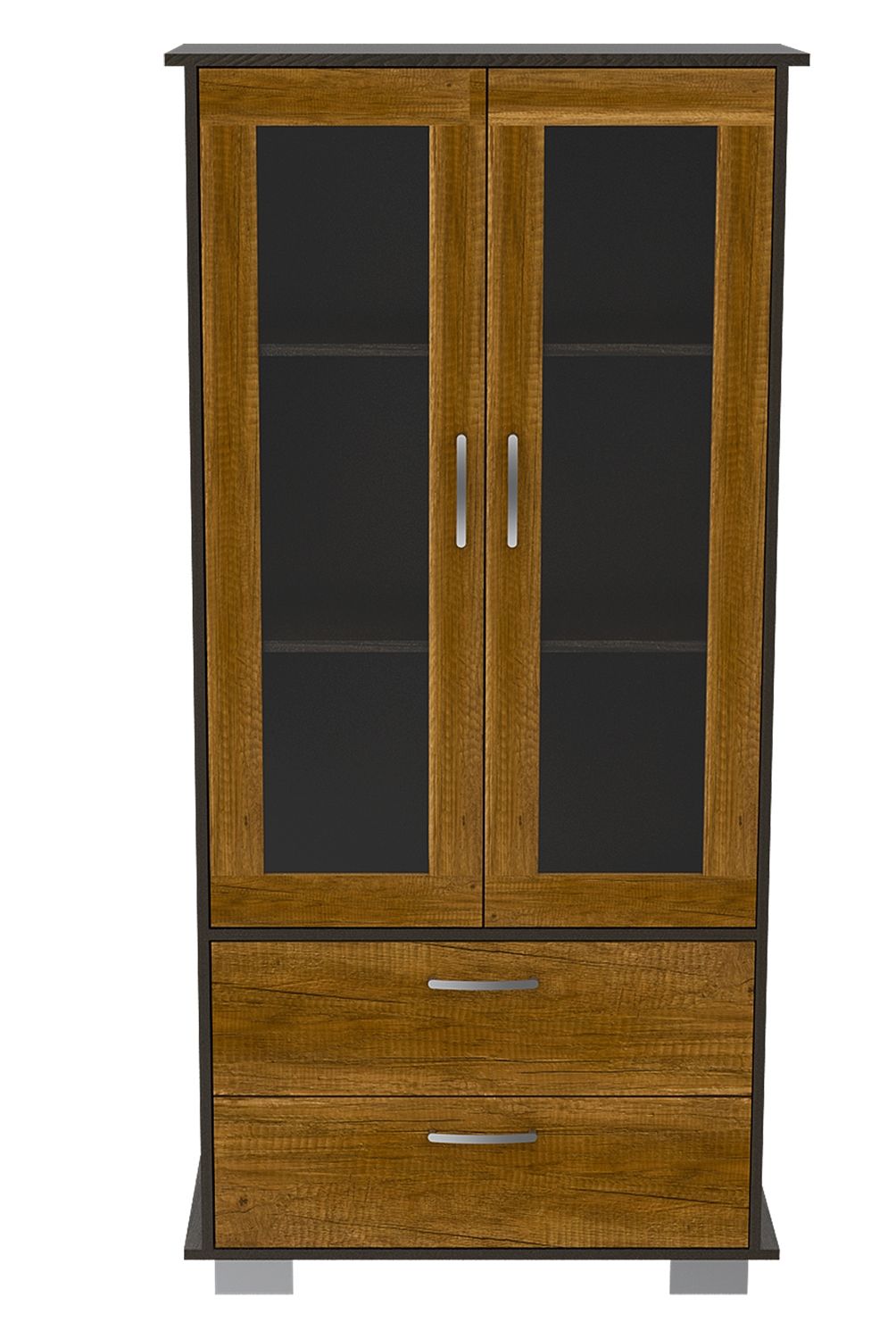 TUHOME - Vitrina Classic Caramelo Wengue Tuhome
