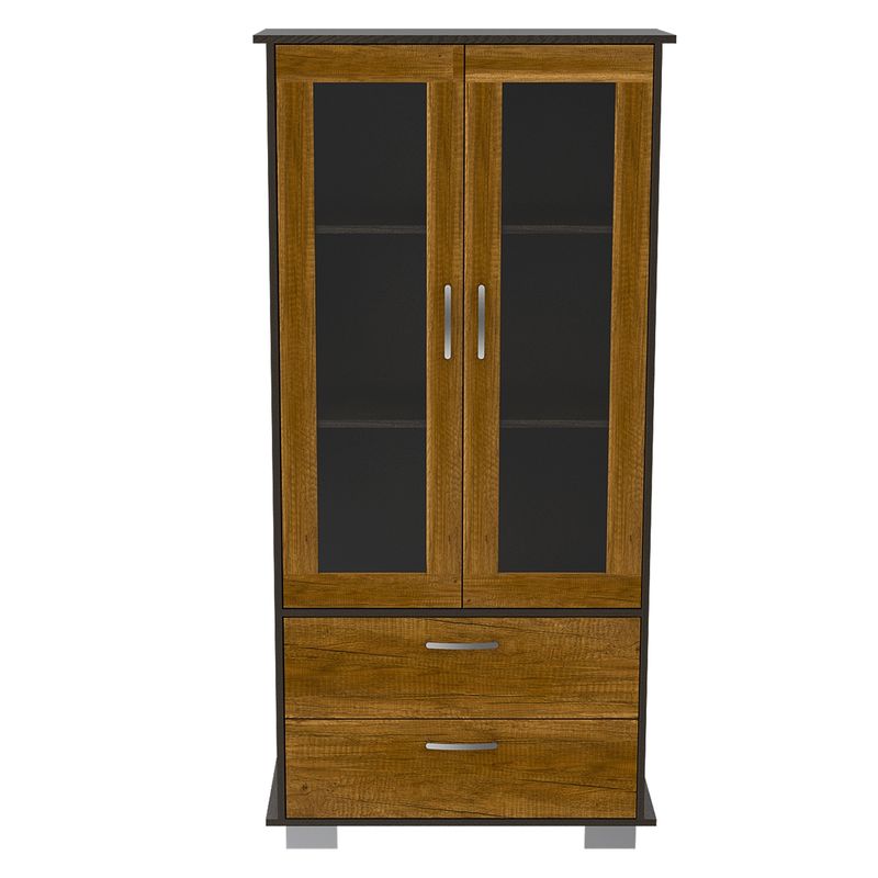 TUHOME - Vitrina Classic Caramelo Wengue Tuhome