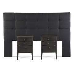 ROSEN - Set De Muebles Issey Grafito King