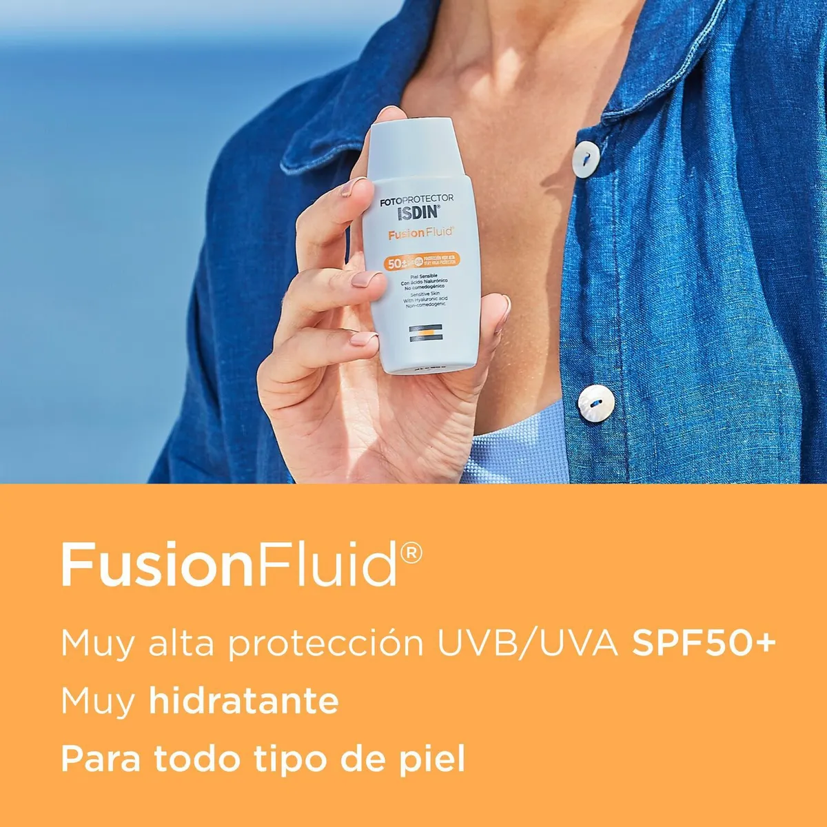 ISDIN - Protector Solar Facial Fusion Fluif SPF50 50ml ISDIN