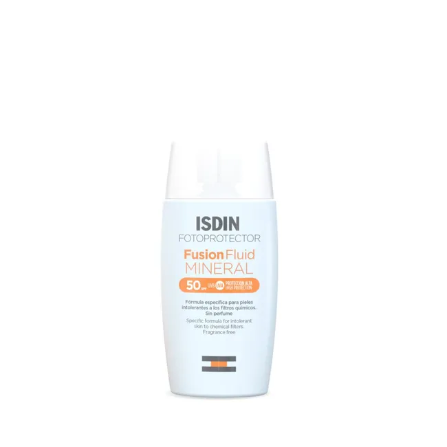 ISDIN - Protector Solar Facial Fusion Fluid Mineral FPS 50+ 50 ml  ISDIN