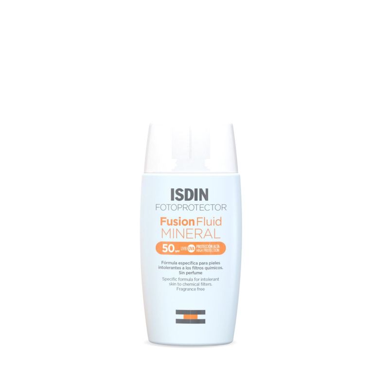 ISDIN - Protector Solar Facial Fusion Fluid Mineral FPS 50+ 50 ml  ISDIN