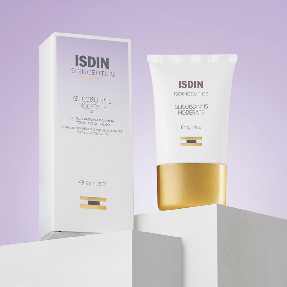 ISDIN - Gel Peeling Antiedad y Antimanchas Piel Grasa Glicoisdin 25% 50 ml ISDIN