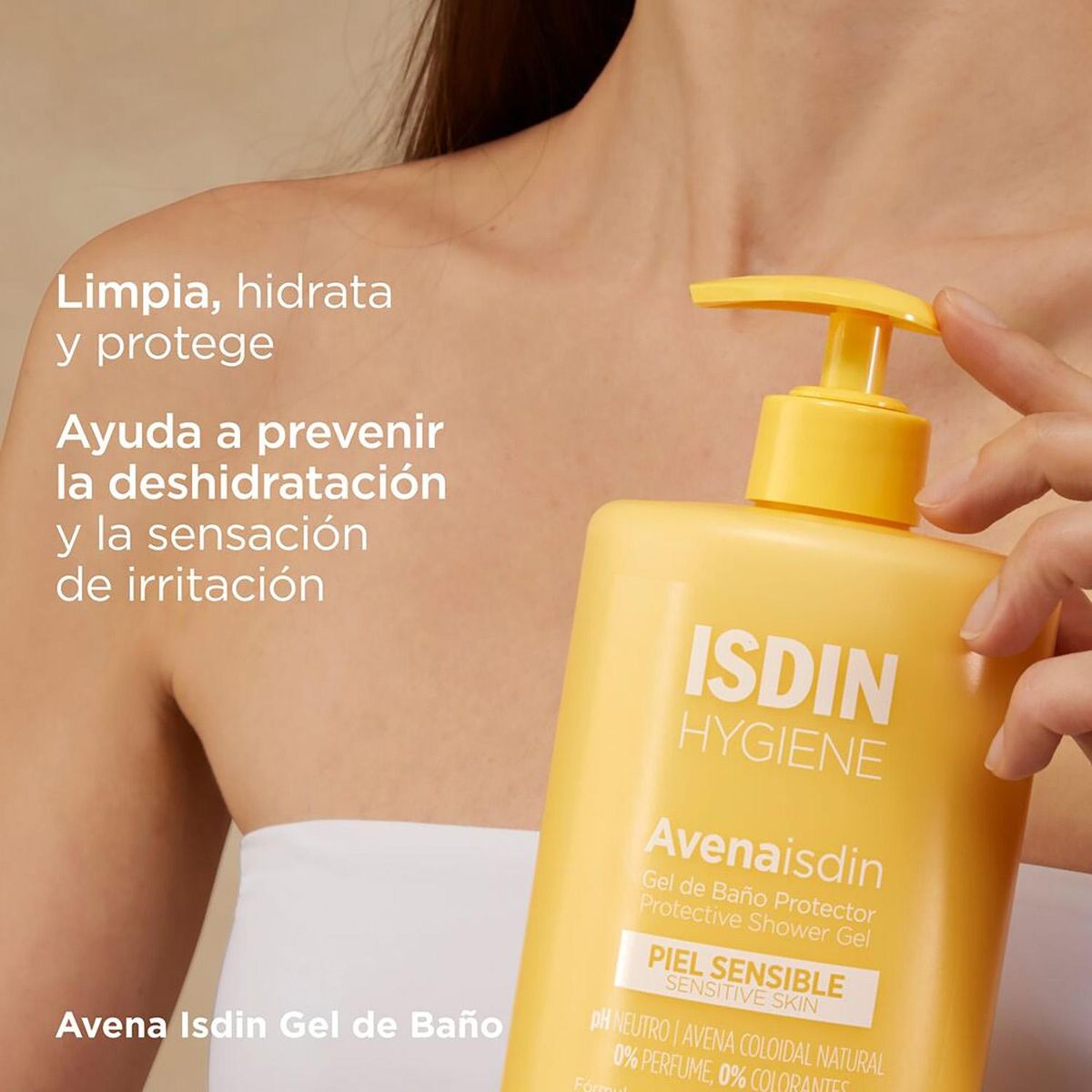 ISDIN - Baño Protector Sensible Avena 750 Ml Isdin