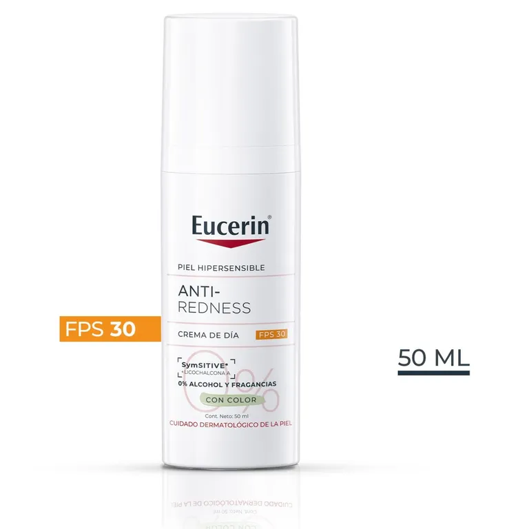 Crema Facial Antienrojecimiento Día Piel Sensible 50ml