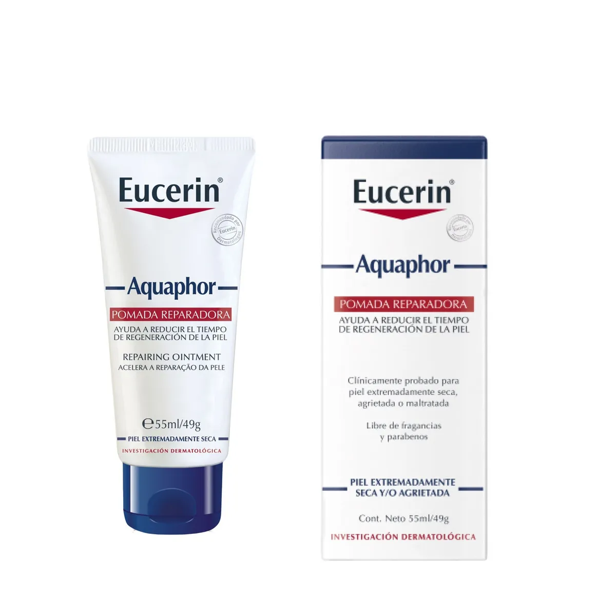 EUCERIN - Hidratantes Corporales Ungüento Reparador Aquaphor 50 Ml Eucerin