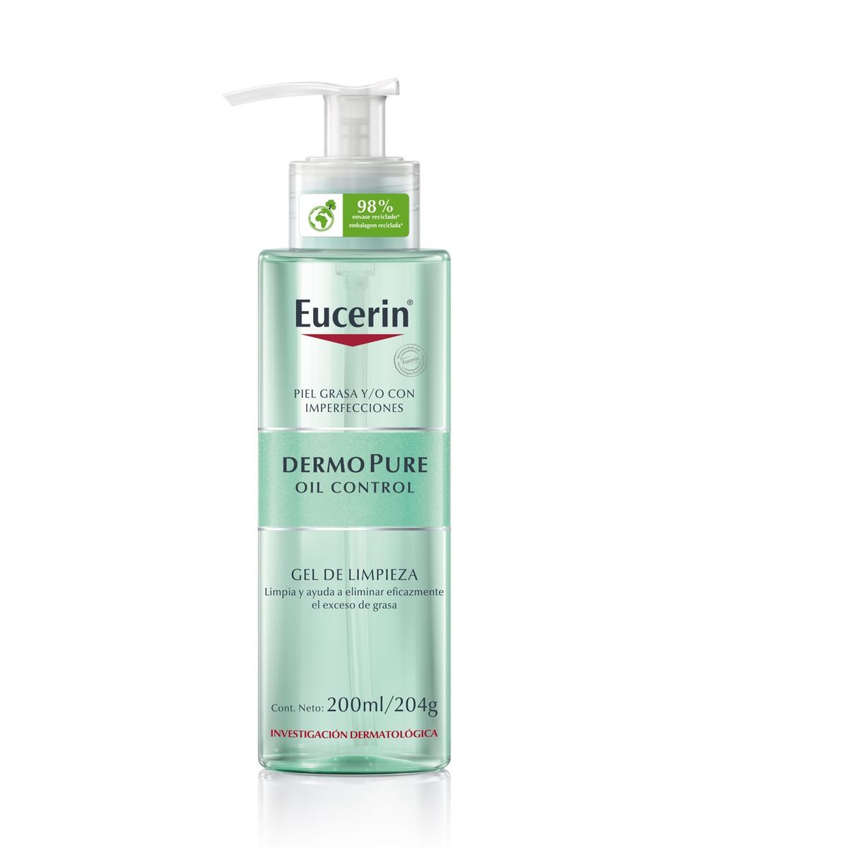 EUCERIN - Gel Limpiador Facial Dermopure 400ml Eucerin