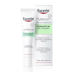EUCERIN - Crema Facial DermoPure Accion Intensiva Noche 40ml