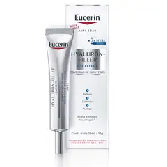 EUCERIN - Crema Contorno De Ojos Antiarrugas Hyaluron-Filler 3XEFFECT 15ml