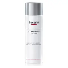EUCERIN - Hyaluron-Filler + 3x Effect Crema Facial Día Antiarrugas para Piel Normal a Mixta FPS15 50ml
