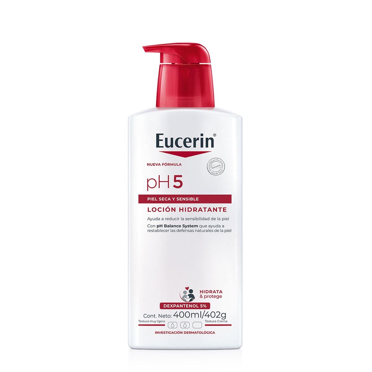 EUCERIN - Loción Corporal Hidratante Sensible 400 Ml Eucerin