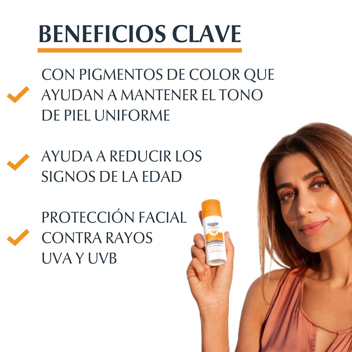 EUCERIN - Protector Solar Facial CC Cream con Color SPF 50 50ml