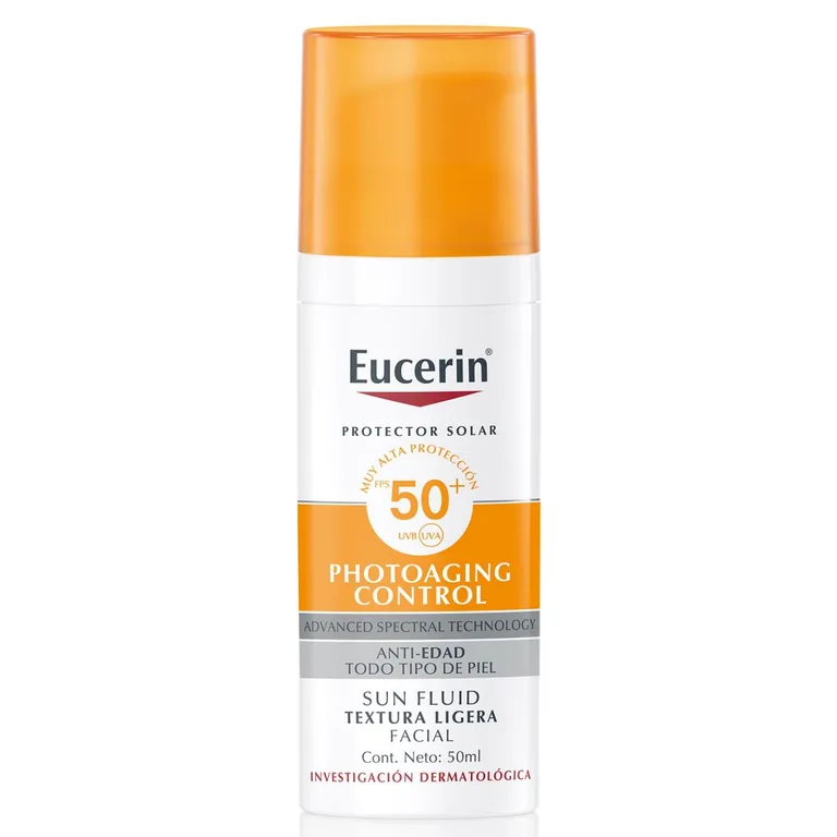 SUN Protector Solar Facial Photoaging Control Fluido Anti-Edad FPS50 50ml