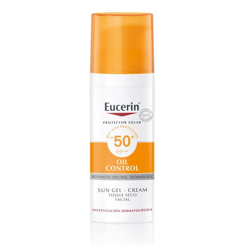 EUCERIN - Protector Solar Facial Anti Brillo Oil Control FPS 50+ 50ml Eucerin