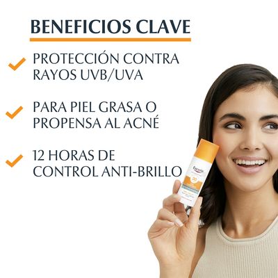Imagen 2 del producto Protector Solar Facial Anti Brillo Oil Control FPS 50+ 50ml