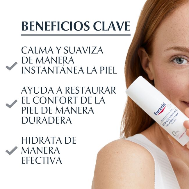 EUCERIN - Crema Facial Fluida UltraSENSITIVE 50ml Eucerin