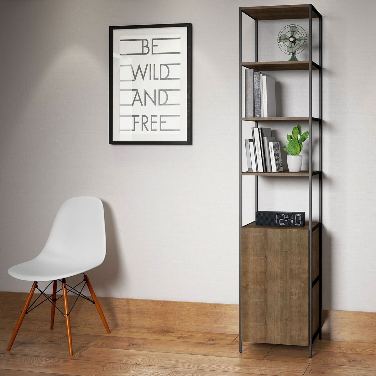 DECOCASA - Estante Steel Quadra Decocasa