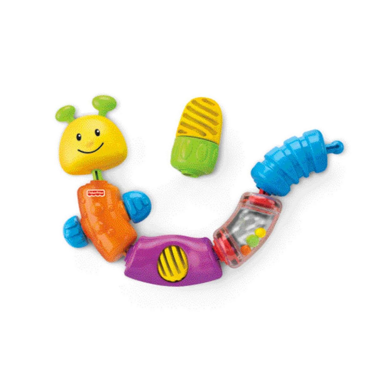 FISHER PRICE - Juego Educativo Oruga Cadena De Colores Brillante Fisher Price