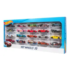HOT WHEELS - Auto De Juguete Paquete De 20 Autos (Contiene Producto Al Azar Del Surtido)