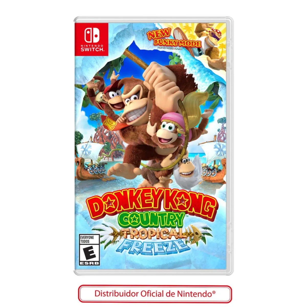 NINTENDO - Videojuego Donkey Kong Country Tropical Nintendo Switch Idioma Español