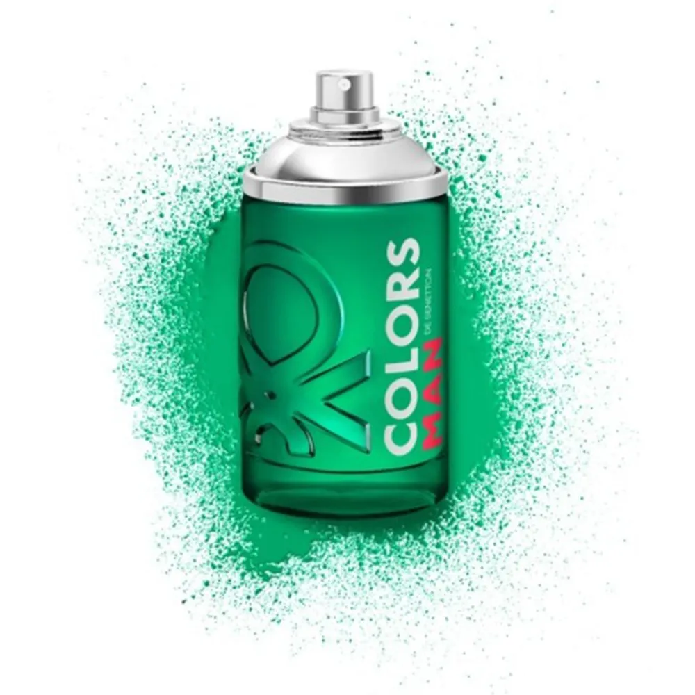 Benetton Colors Man Green EDT 100 ml, foto 3