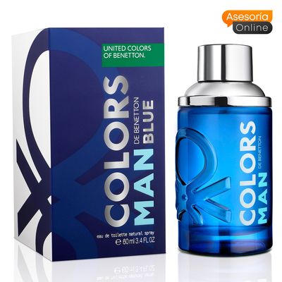 Imagen 2 del producto Perfume Hombre Colors Man Blue Edt 60 Ml