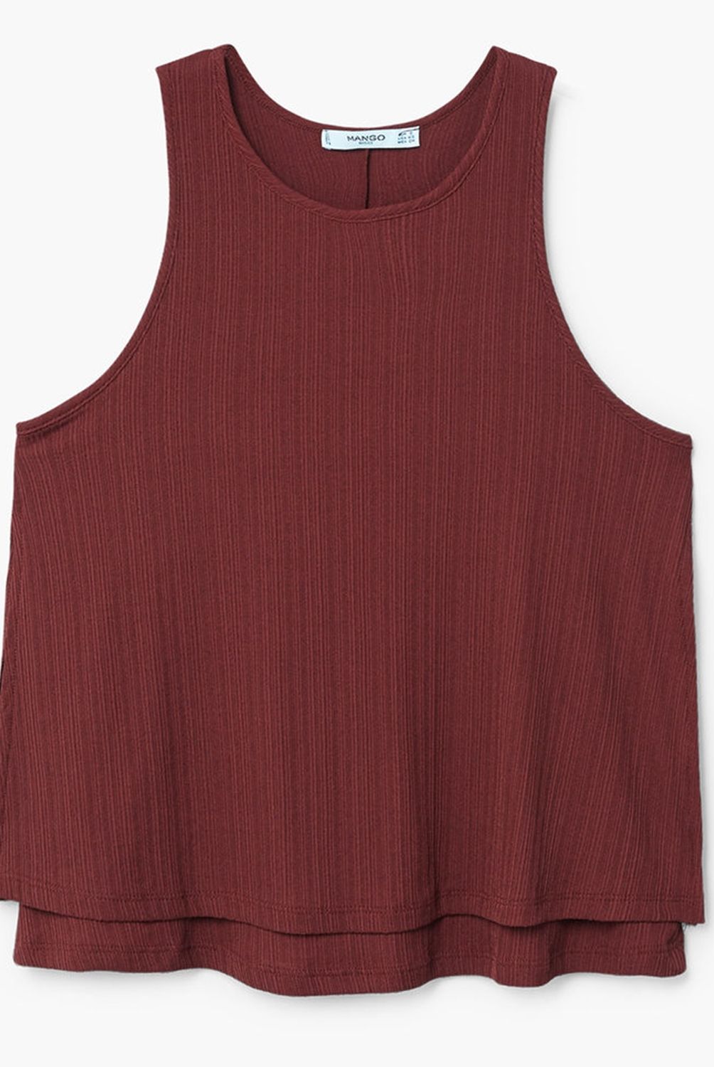MANGO - Top Doble Capa