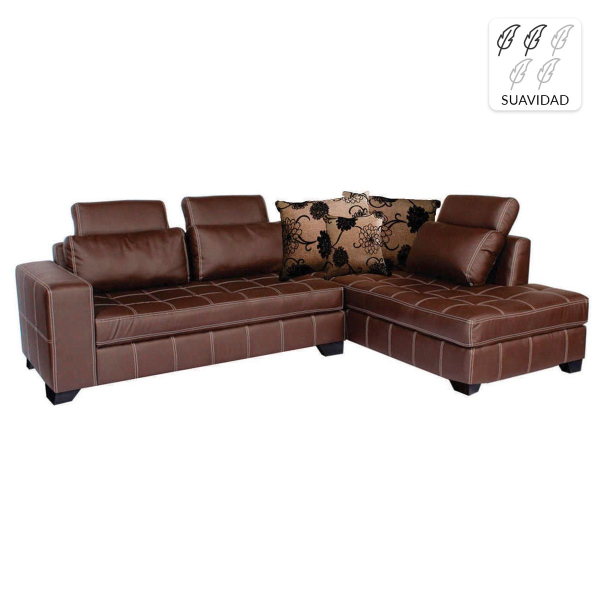 SPAZZIO - Sofá Seccional Derecho New Pathners Spazzio