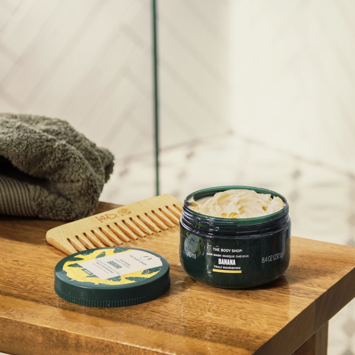 THE BODY SHOP - Mascarilla Nutritiva Banana 240 ml The Body Shop