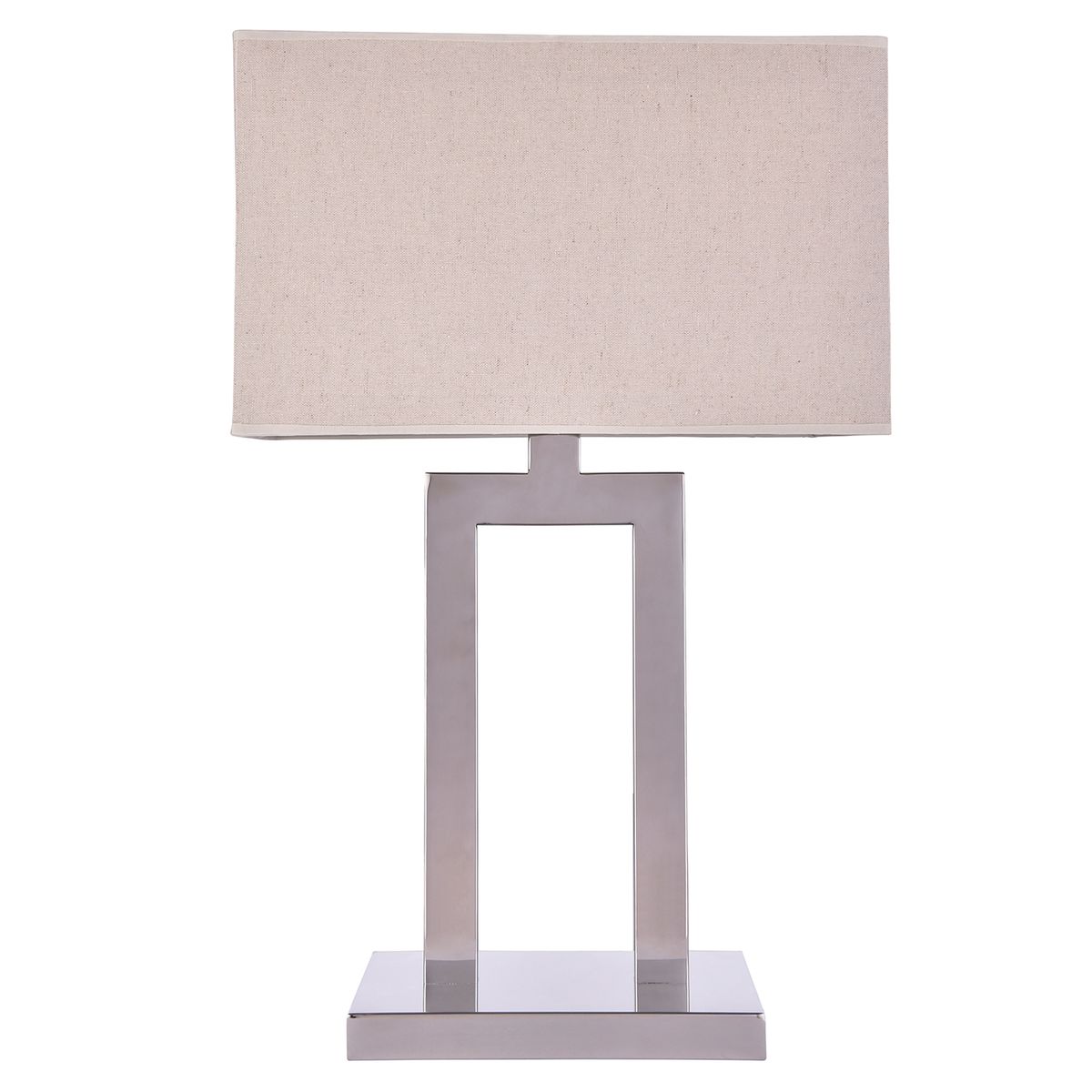 DISEÑO 3 - Lámpara De Mesa Cromo Diseño 3