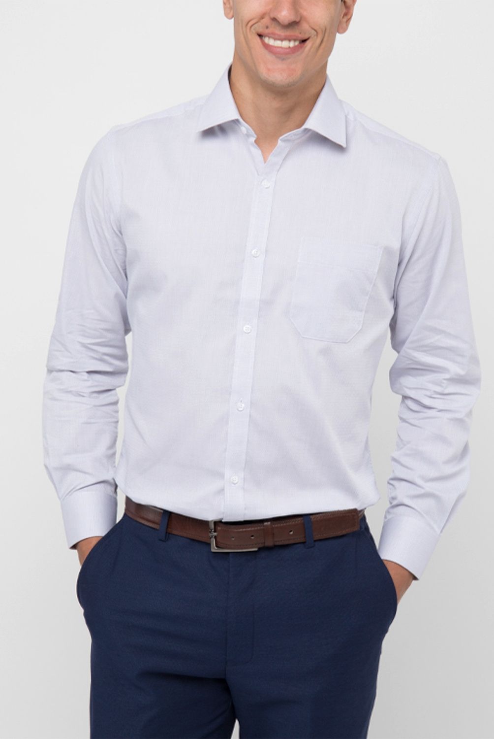 ARROW - Camisa Formal Texturada Tailored Fit Hombre Arrow