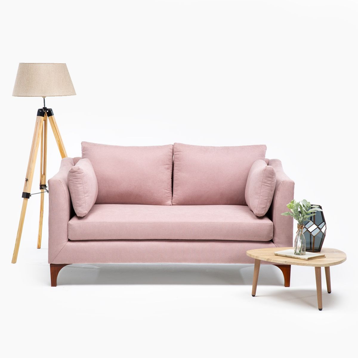 BARRA DESIGN - Sofá 2 Cuerpos Felpa Grecia Barra Design