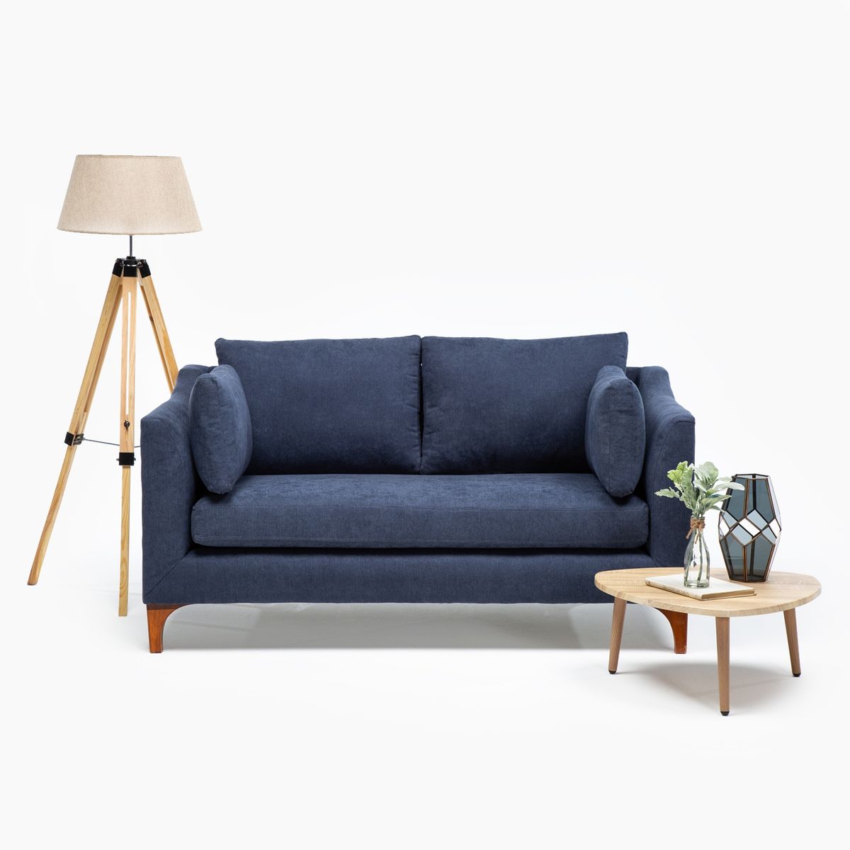 BARRA DESIGN - Sofá 2 Cuerpos Felpa Grecia Barra Design