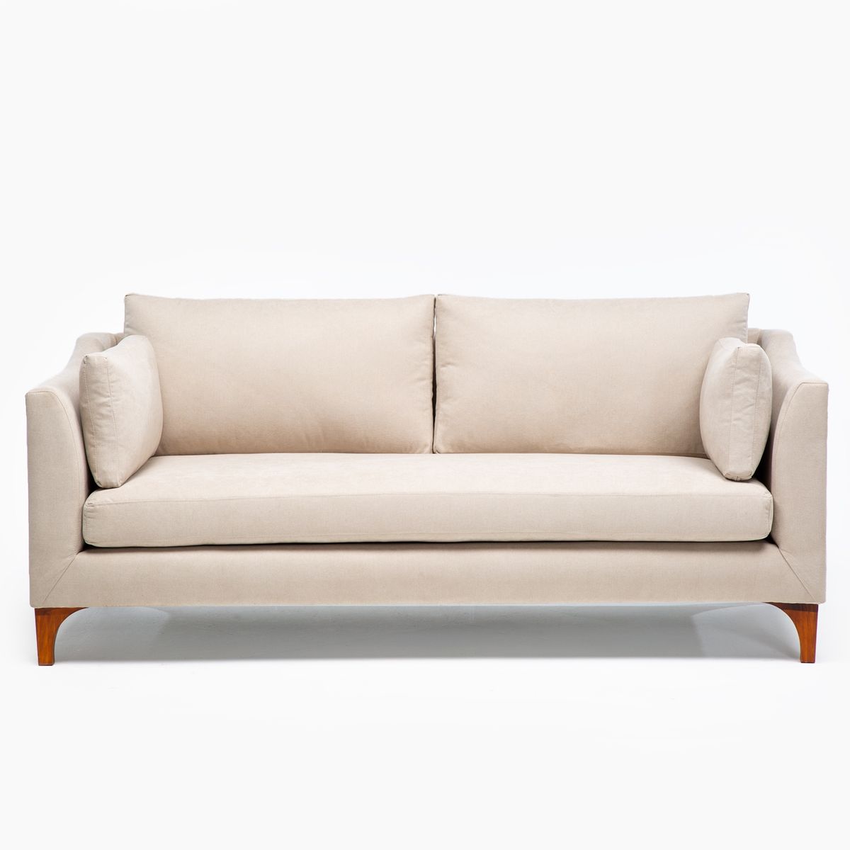 BARRA DESIGN - Sofá 3 Cuerpos Felpa Grecia Barra Design