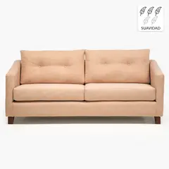 BARRA DESIGN - Sofá 3 Cuerpos Tela Elena