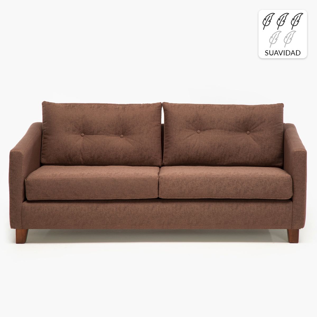 BARRA DESIGN - Sofá 3 Cuerpos Tela Elena Barra Design
