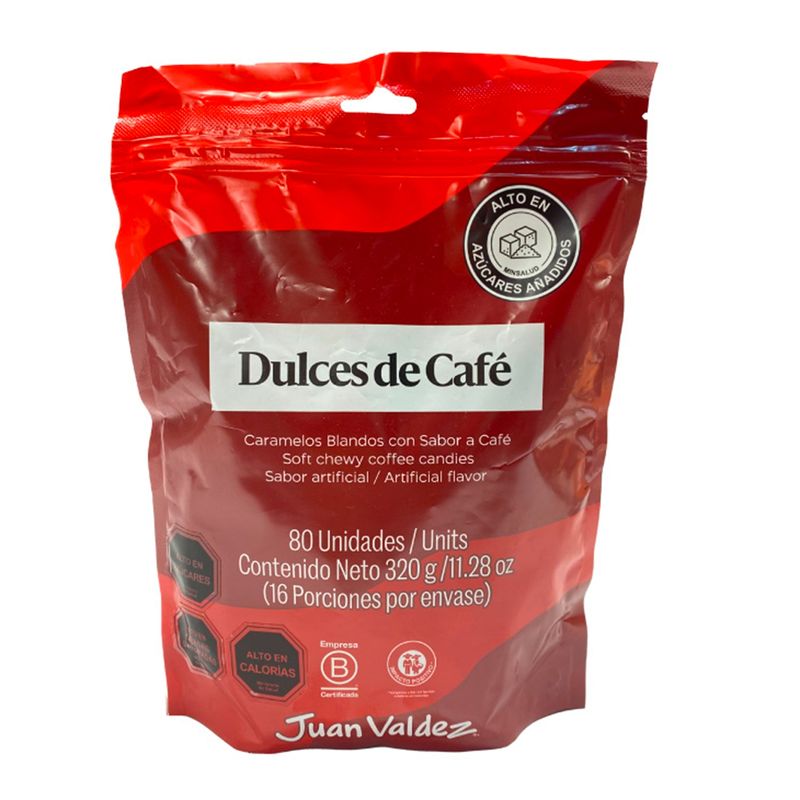JUAN VALDEZ - Dulces De Café 80 Unidades 320 Gr Juan Valdez