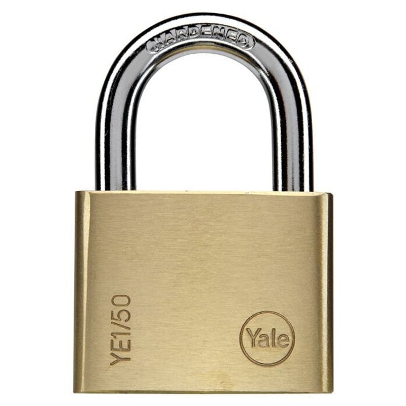 YALE - Candado Ye1 50Mm Endurecido Br Bt