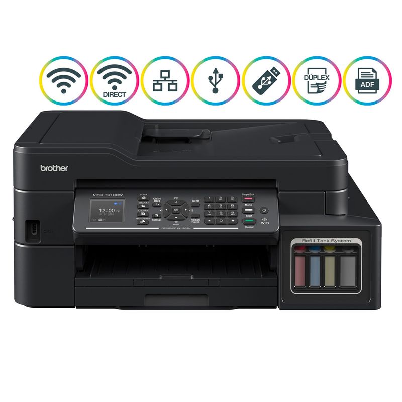 BROTHER - Brother Impresora Multifuncional MFCT910DW