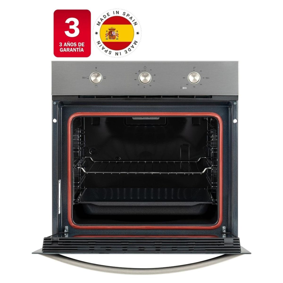 TEKA - Horno Eléctrico Empotrado 72 Lt Hbb-5360 Ss Inox Teka